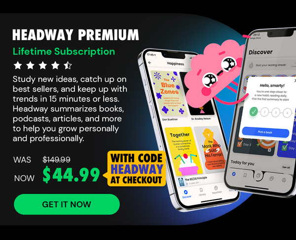 Headway Premium: Lifetime Subscription