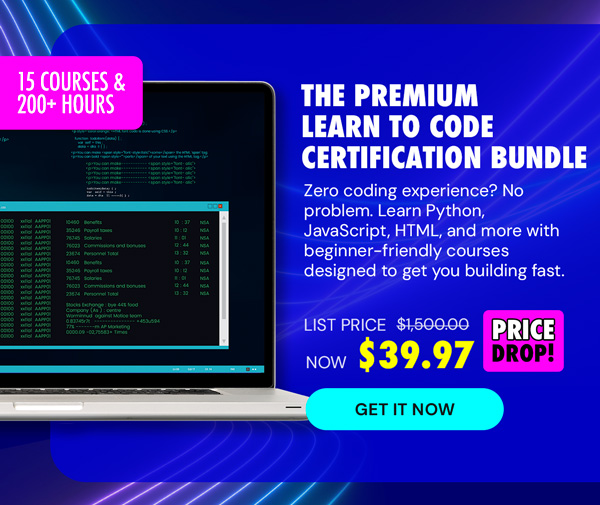 The Premium Learn to Code Certification Bundle