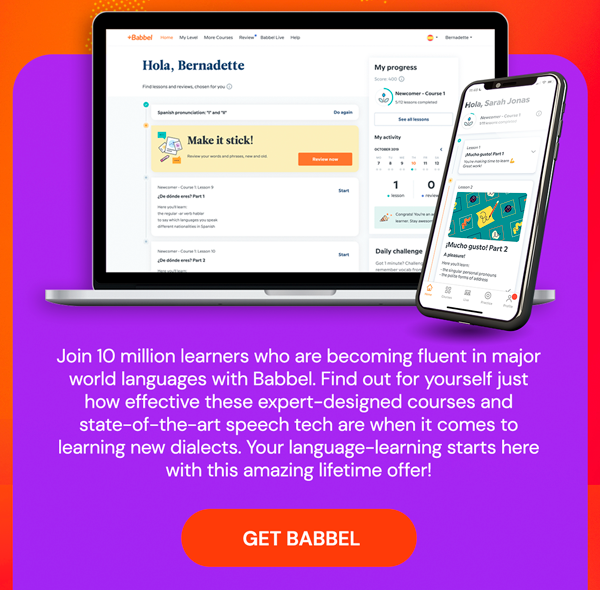 Babbel Language Learning: Lifetime Subscription (All Languages)