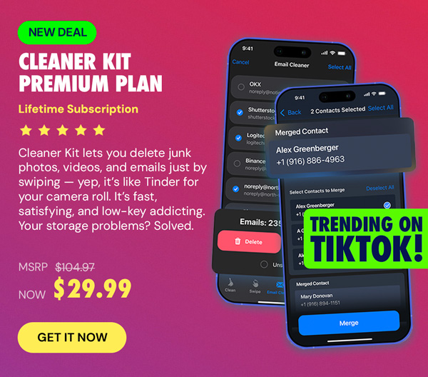 Cleaner Kit Premium Plan: Lifetime Subscription
