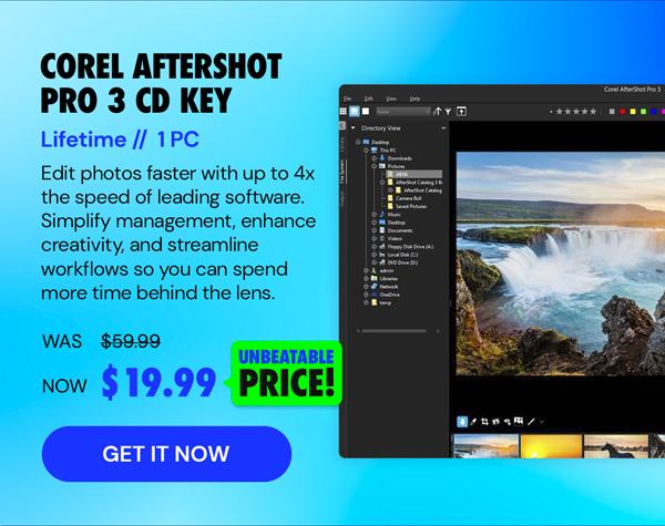 Corel AfterShot Pro 3 CD Key (Lifetime / 1 PC)