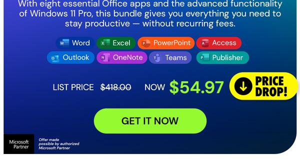 The Ultimate Microsoft Office Professional 2021 for Windows: Lifetime License + Windows 11 Pro Bundle