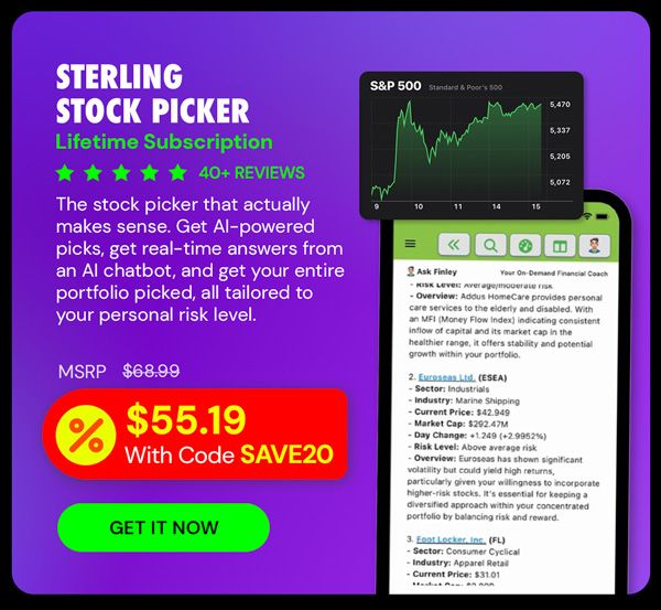 Sterling Stock Picker: Lifetime Subscription