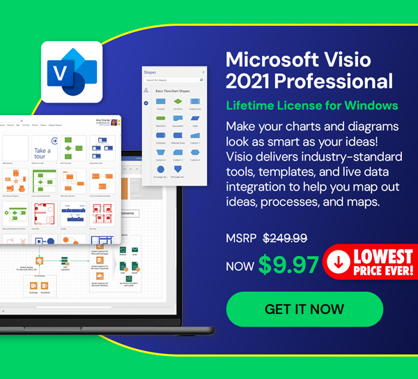 Microsoft Visio 2021 Professional: Lifetime License for Windows