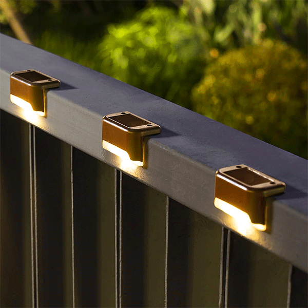 SOLPEX Solar Deck Lights – 16pk
