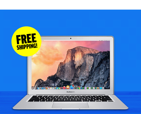 Apple MacBook Air 13.3" (2017) 1.8GHz i5 Core 8GB RAM 128GB - Silver (Refurbished)