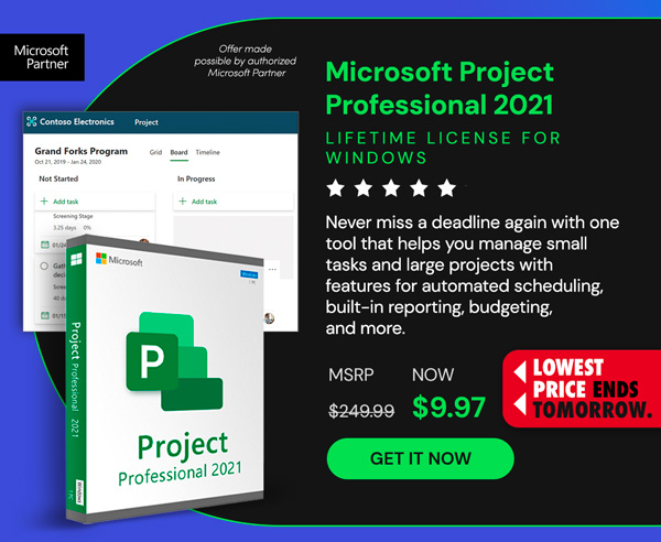 Microsoft Project Professional 2021 for Windows