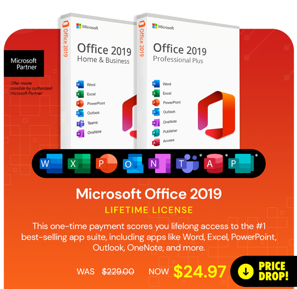 Microsoft Office 2021 for Windows or Mac: Lifetime License