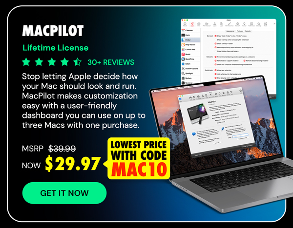 MacPilot Lifetime License