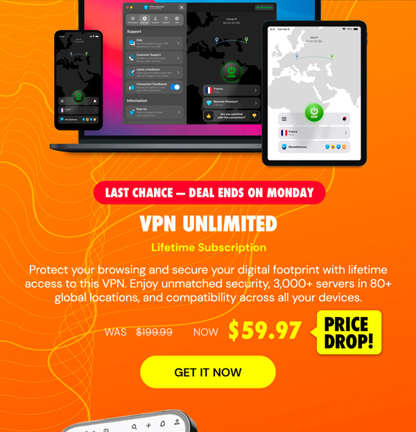 VPN Unlimited: Lifetime Subscription