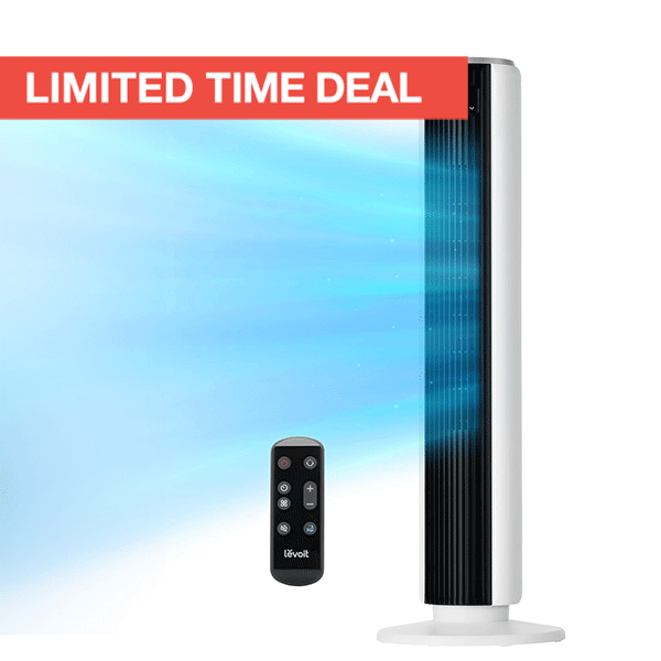 LEVOIT Quiet Tower Fan with Remote