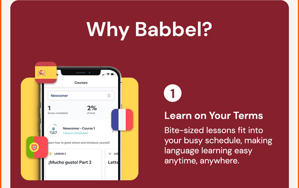 Babbel Language Learning: Lifetime Subscription (All Languages)