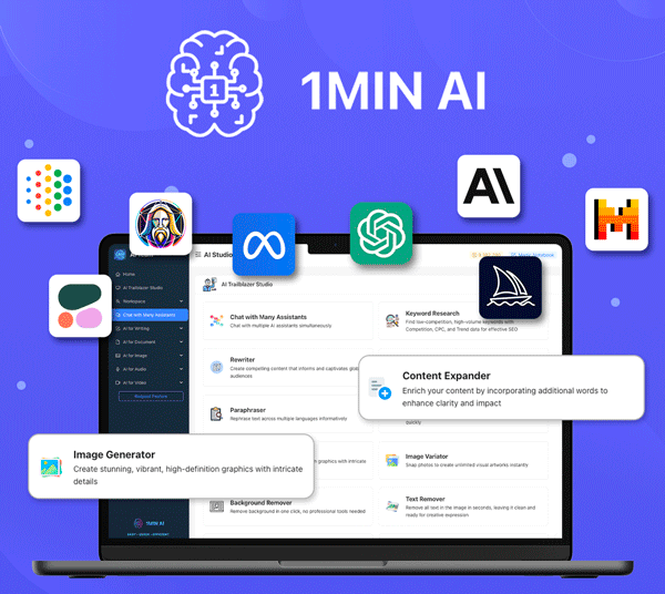 1minAI Pro Plan Lifetime Subscription