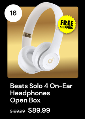 Beats Solo 4 On-Ear Headphones - Cloud Pink (Open Box)