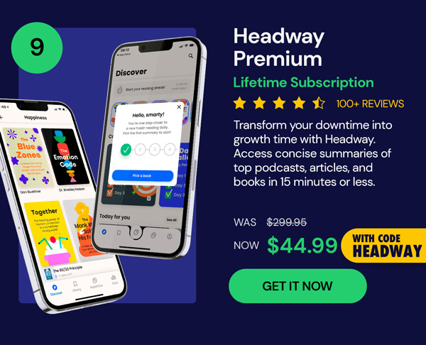 Headway Premium: Lifetime Subscription