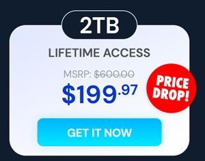 FileLu Cloud Storage Premium Plan: Lifetime Subscription (1TB-8TB)