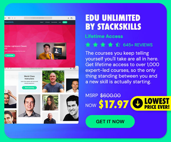 EDU Unlimited by StackSkills: Lifetime Access