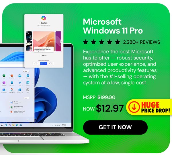 Microsoft Windows 11 Pro Lifetime Subscription