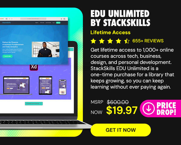 EDU Unlimited by StackSkills: Lifetime Access