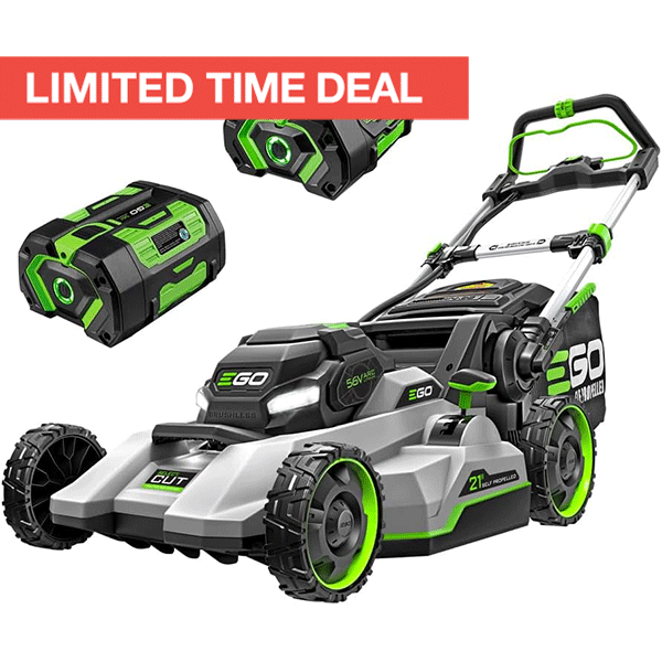 EGO 21” Lawn Mower Kit + Bonus Battery