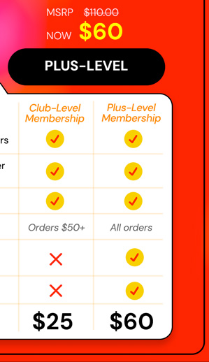 1-Year Sam's Club Plus Membership with Auto-Renew