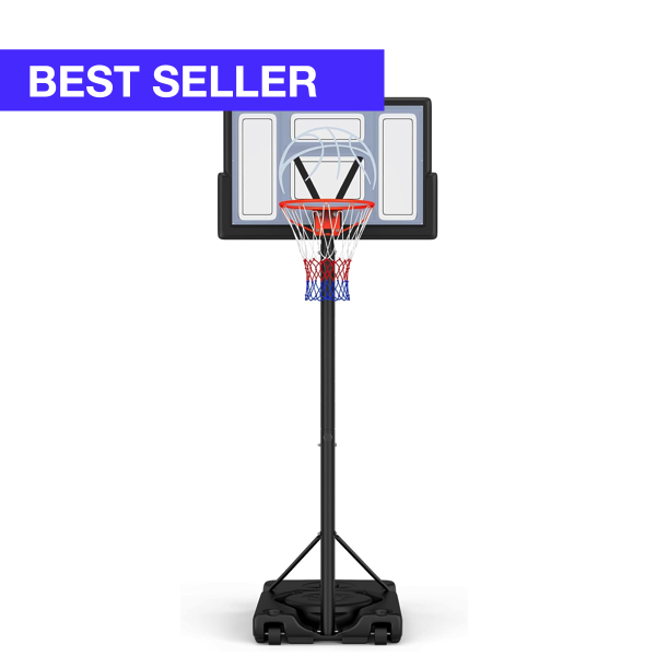 10ft Adjustable Portable Basketball Hoop