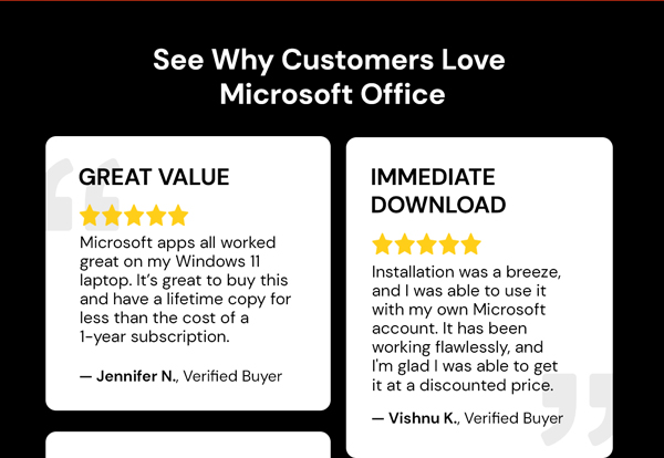 Microsoft Office 2021 for Windows or Mac: Lifetime License