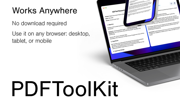 PDFToolKit - Unlimited Plan: Lifetime Subscription