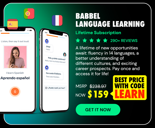 Babbel Language Learning: Lifetime Subscription (All Languages)