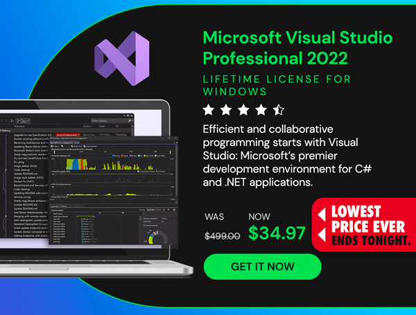 Microsoft Visual Studio Professional 2022 for Windows