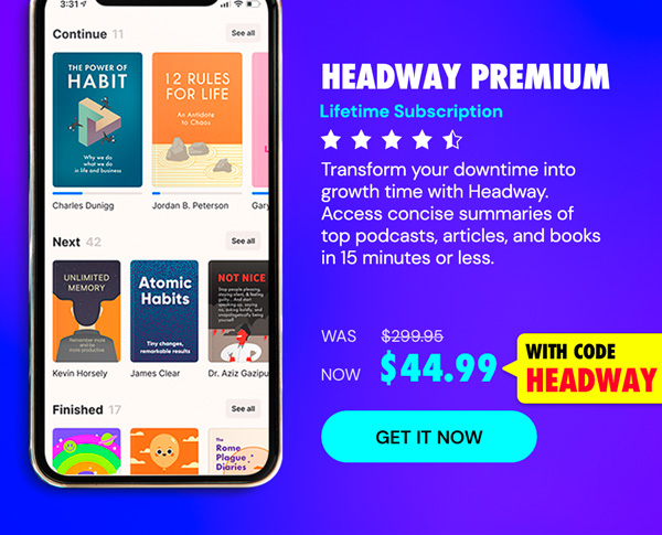 Headway Premium: Lifetime Subscription