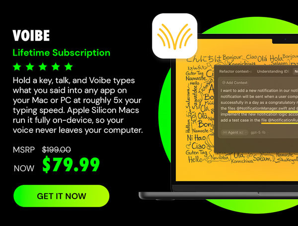 Voibe Lifetime Subscription