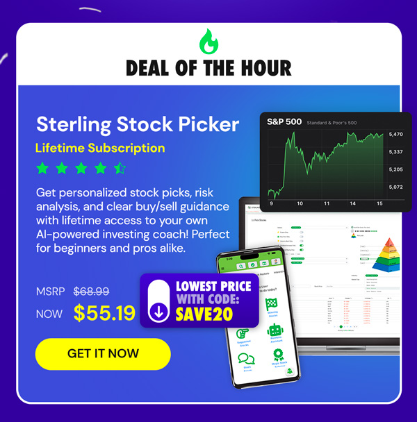 Sterling Stock Picker Lifetime Subscription