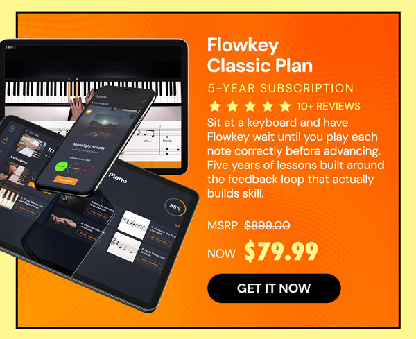 Flowkey Classic Plan: 5-Year Subscription