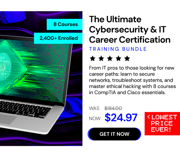 The Ultimate Cybersecurity & IT Career Certification Pathway Training Bundle