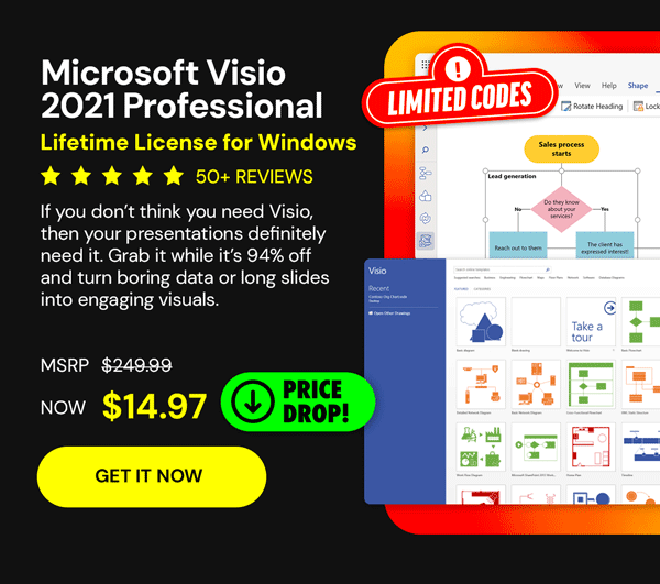 Microsoft Visio 2021 Professional: Lifetime License for Windows