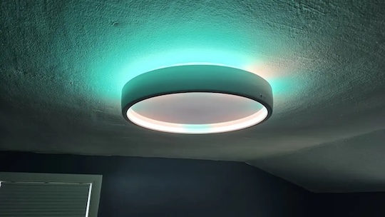 The ceiling light that fakes a skylight, brilliantly