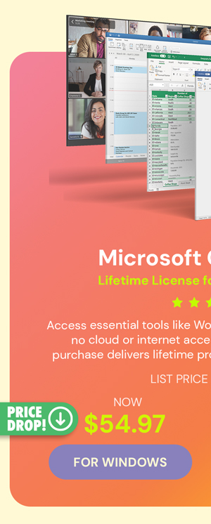 Microsoft Office Professional 2021 for Windows: Lifetime License