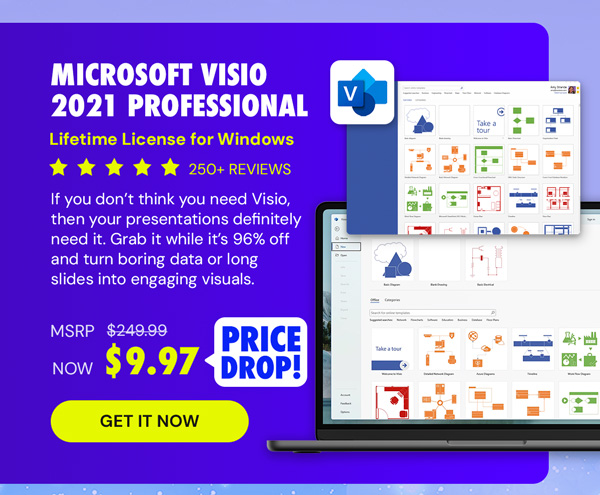 Microsoft Visio 2021 Professional: Lifetime License for Windows