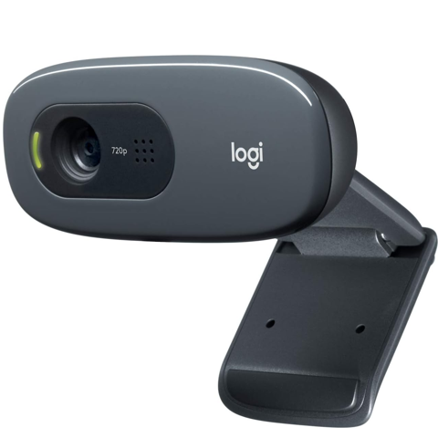 Logitech C270 HD Webcam (720p, HD)