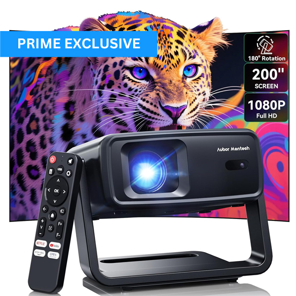 4K WiFi Bluetooth Projector
