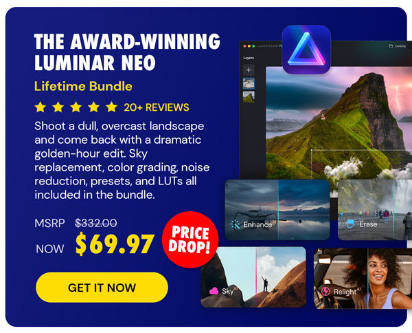 The Award-Winning Luminar Neo Lifetime Bundle (Refresh)