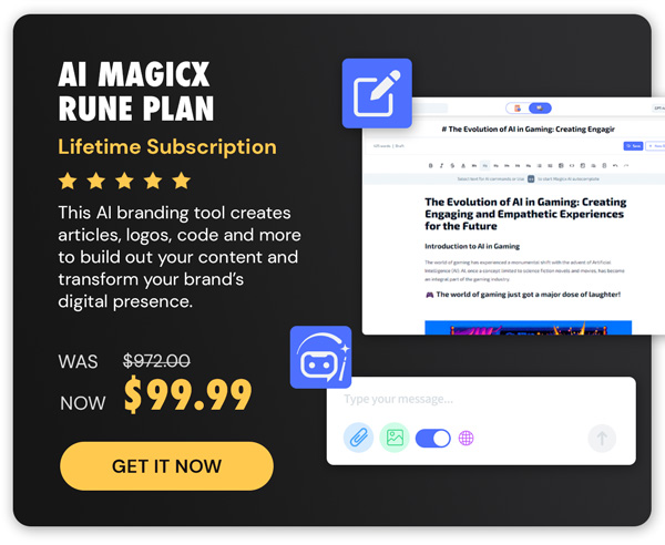 AI Magicx Rune Plan Lifetime Subscription