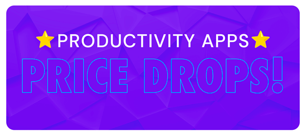 Productivity Apps Price Drops!