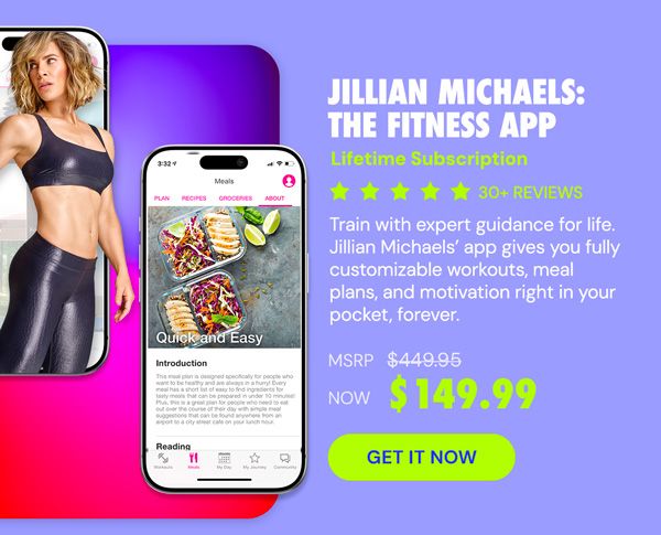 Jillian Michaels: The Fitness App (Lifetime Subscription)