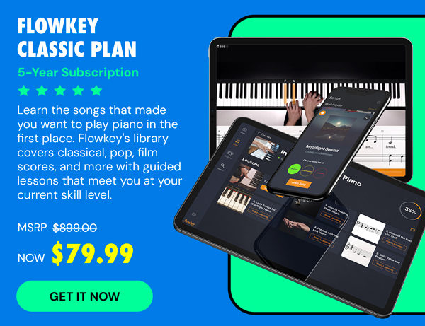 Flowkey Classic Plan: 5-Year Subscription