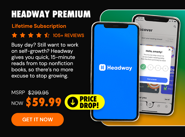 Headway Premium: Lifetime Subscription