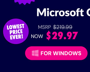 Microsoft Office Professional Plus 2019 for Windows | Lifetime License