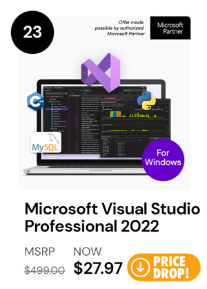 Microsoft Visual Studio Professional 2022 for Windows