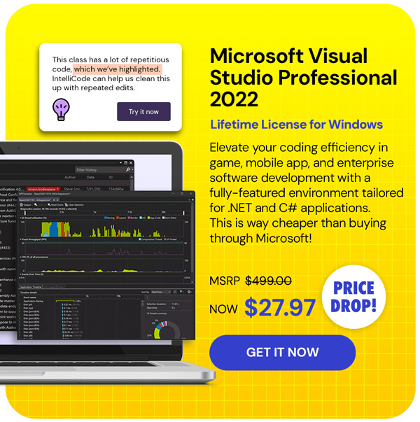 Microsoft Visual Studio Professional 2022 for Windows